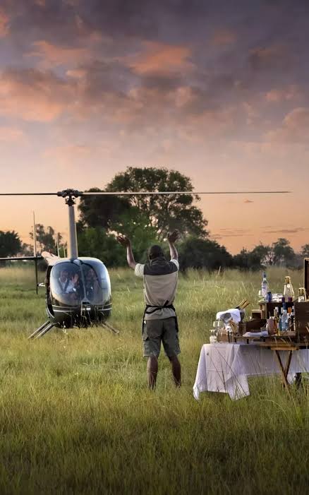 Okavango Helicopter Safari