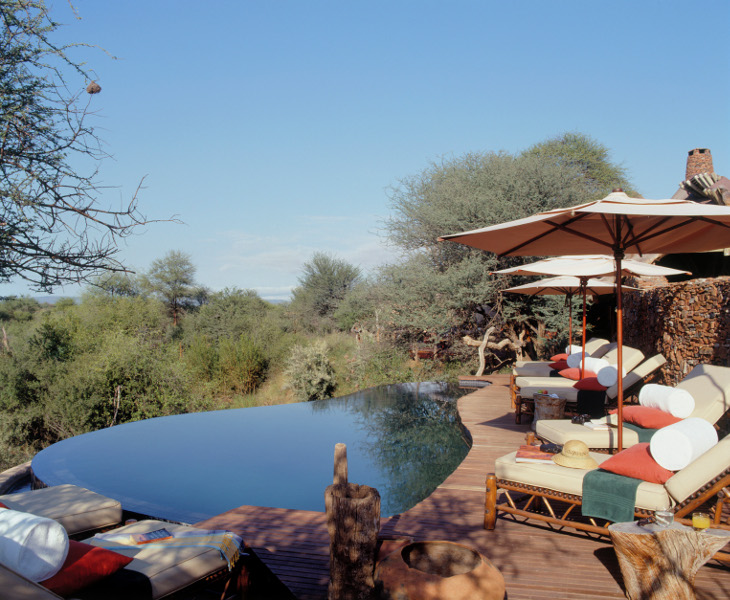 Makanyane Safari Lodge — suite and interior